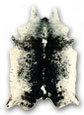 Black White Sprinkled cowhide 02