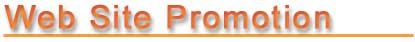 Web Site Promotion