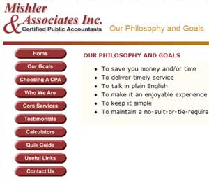 accounting web site