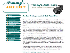 Tommy's Auto Body 